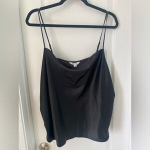 Nine West Cowl Neck black cami size-XXL